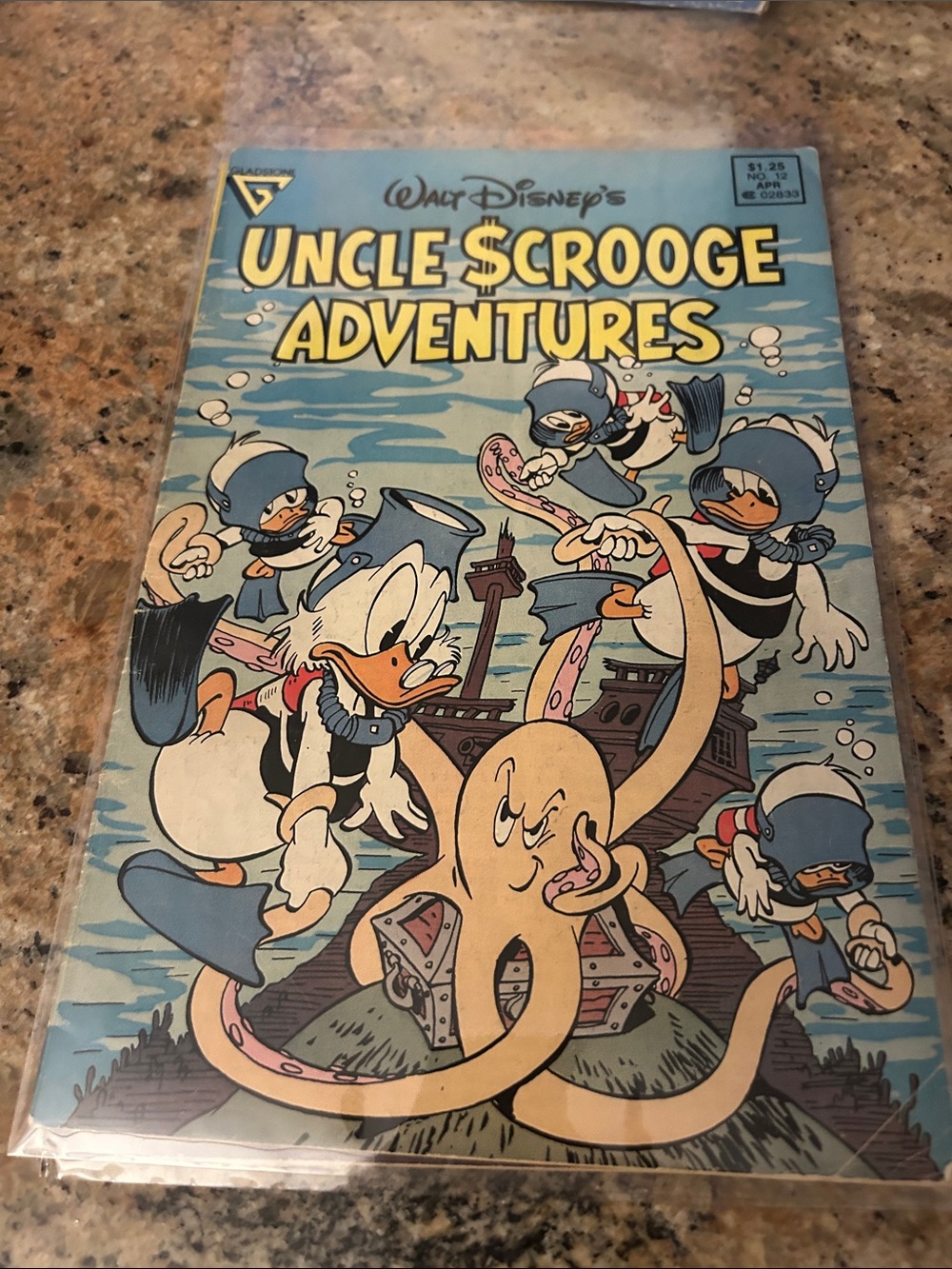 Walt Disney's Uncle $crooge Adventures 12 and Duck Tales 5, Comic Book